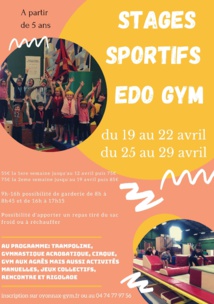 VACANCES SPORTIVES 2022