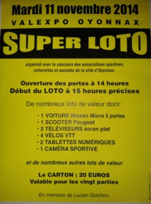 LOTO du 11 novembre