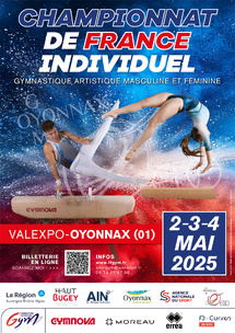 Championnat de France individuel 2025 : Billetterie & Boutique Championnat de France individuel 2025 : Billetterie & Boutique