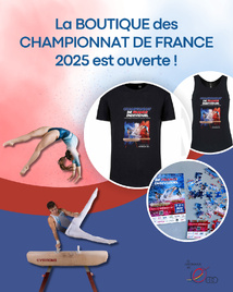 Championnat de France individuel 2025 : Billetterie & Boutique Championnat de France individuel 2025 : Billetterie & Boutique