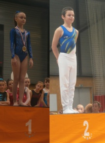 Erika et Axel lors des qualif pour les France à Miramas