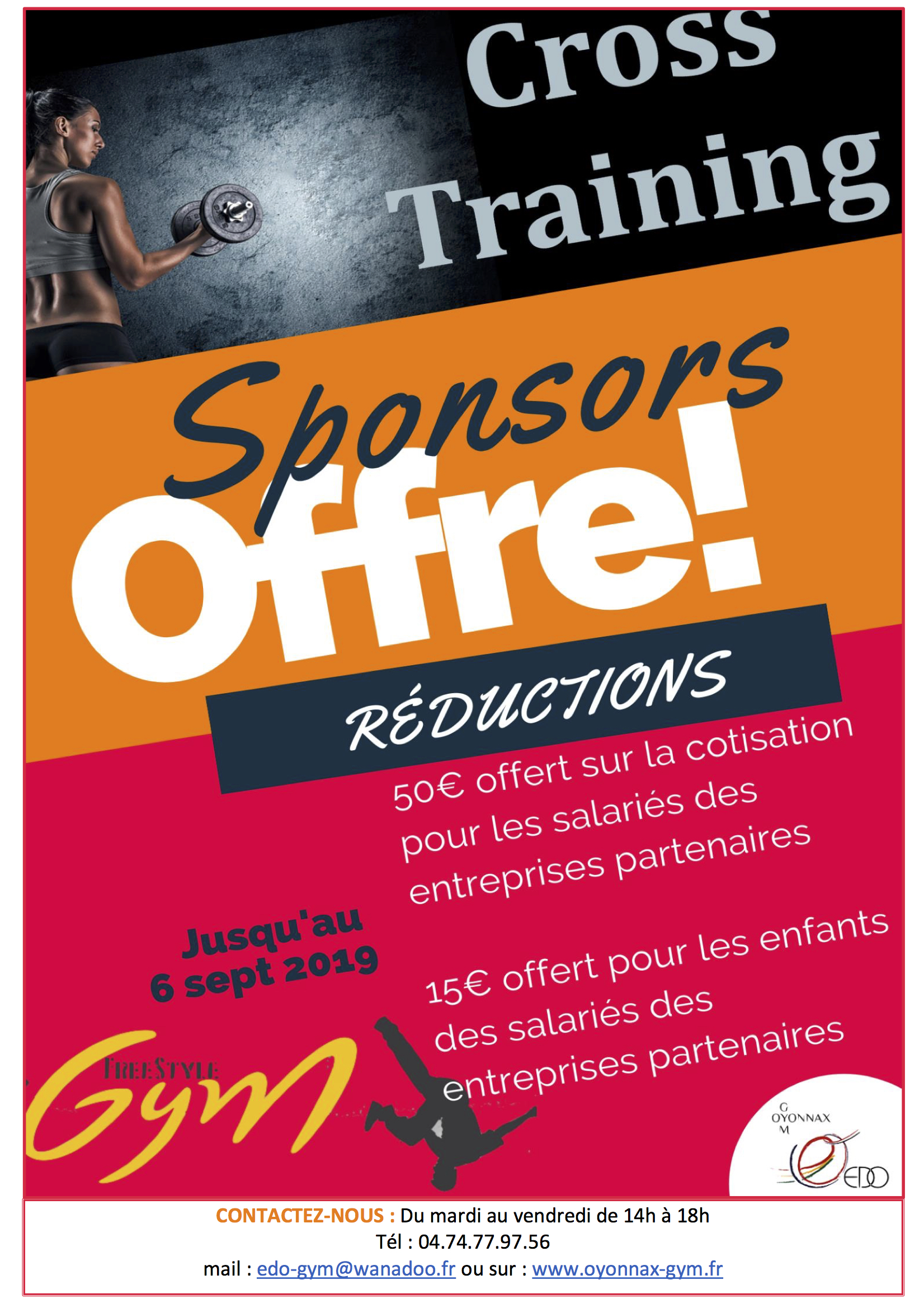 Offres spéciale pour nos partenaires