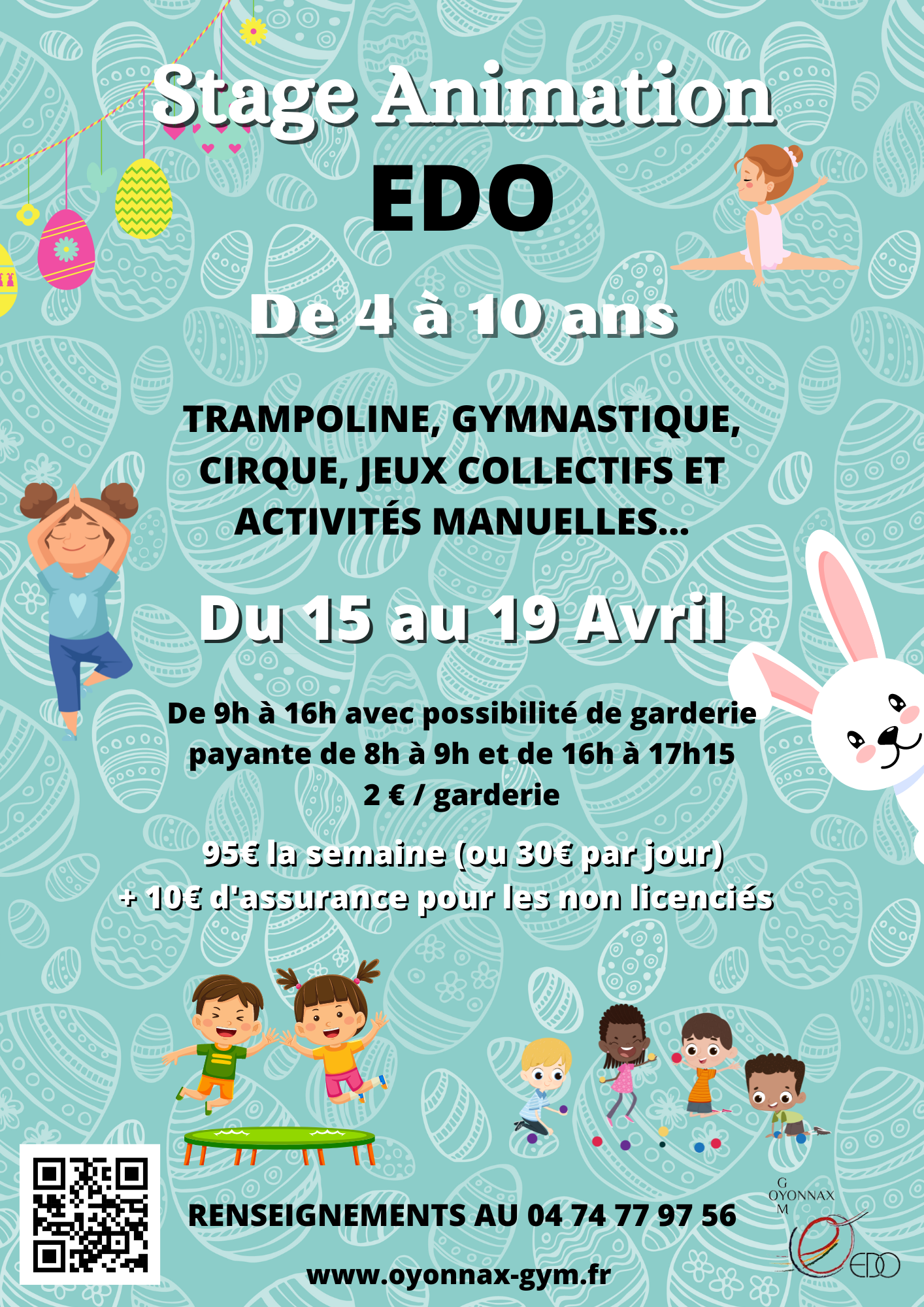VACANCES SPORTIVES - stage animation