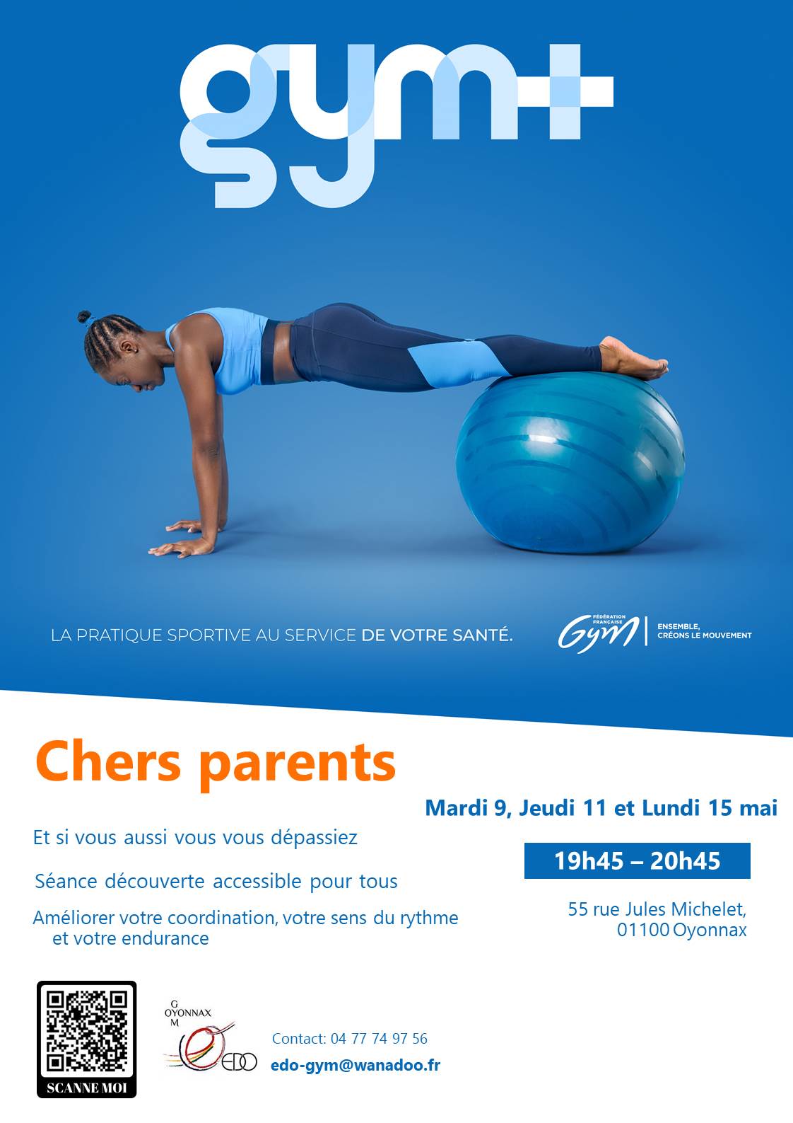 Cours découverte GYM plus
