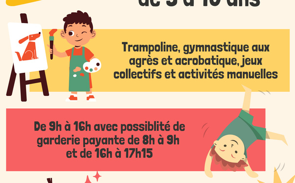 VACANCES SPORTIVES - stage animation